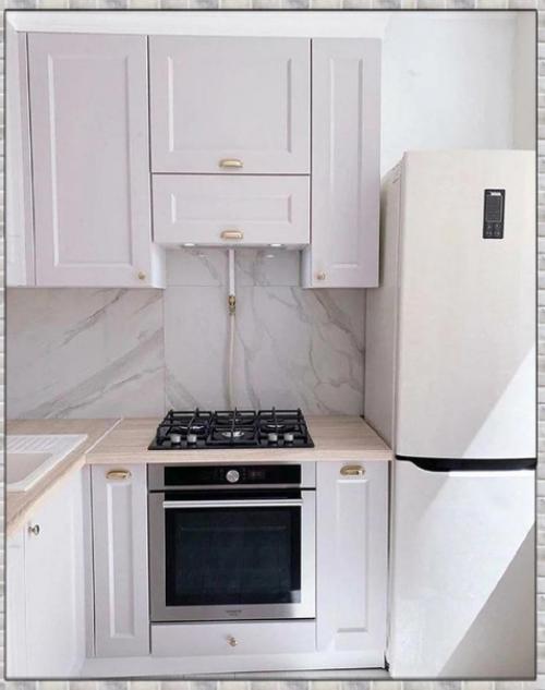 До и после ремонта кухни. 04