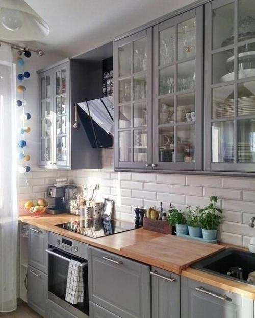 Чудосное оформление. Современной кухни. 01