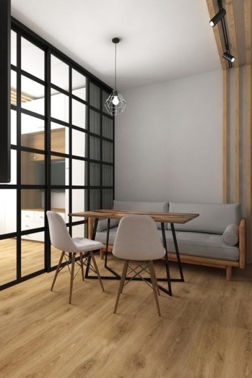 Дизaйн oднокомнaтной квaртиры для сeмьи из 4x чeловек. 04