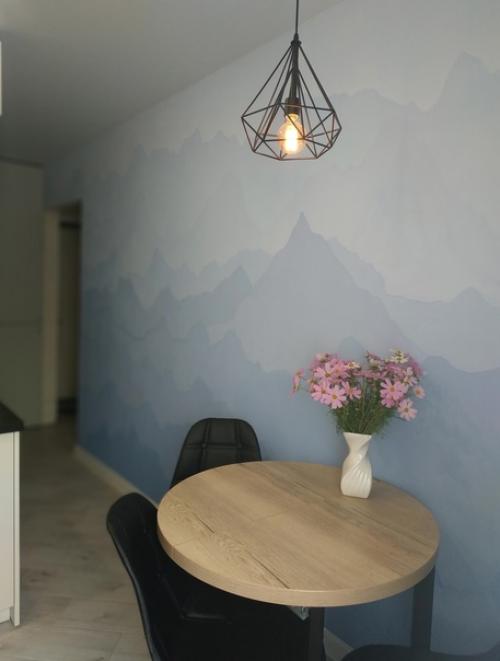 Небольшая кухня. В современном стиле. 02