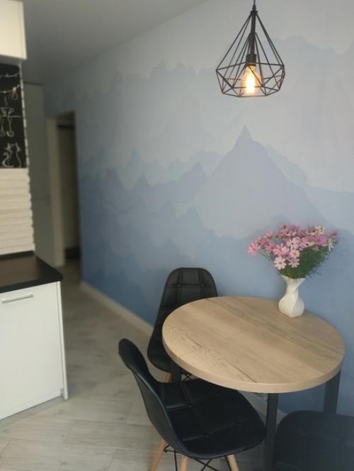 Небольшая кухня. В современном стиле. 03