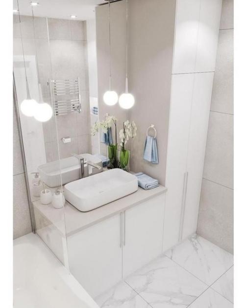 Дизайн интерьера. В светло-сером оттенке. 01