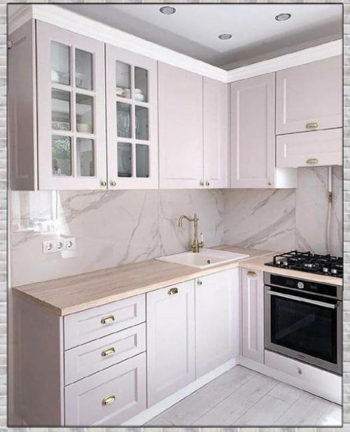 До и после ремонта кухни. 02