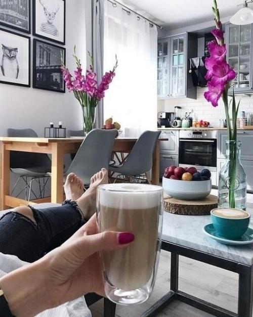 Чудосное оформление. Современной кухни. 03