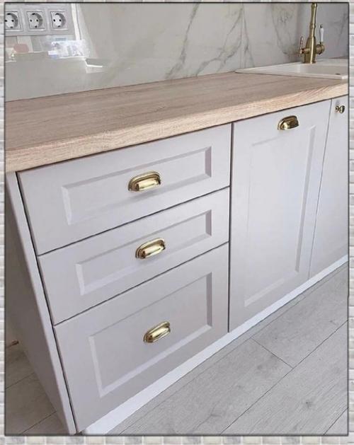 До и после ремонта кухни. 06