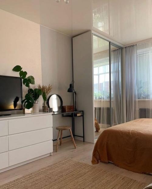 Милейшая однокомнатная квартира делали все без дизайнера, так как сами понимали что мы хотим, да и бюджет был сильно ограничен. 06