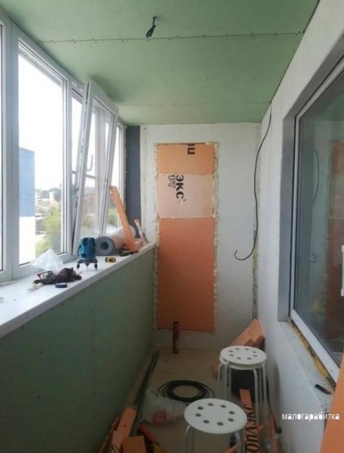 Процесс преображения. И ремонта балкона. 03