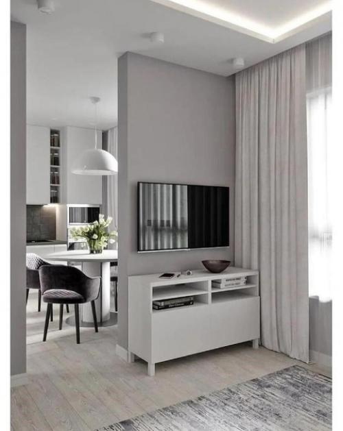 Просторная квартира. В светлых тонах. 05