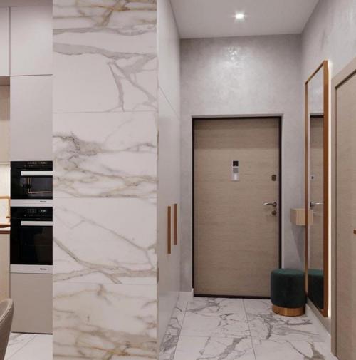 Красивая квартира. В приятной цветовой гамме.