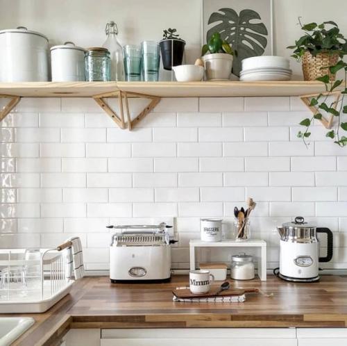 Интерьер кухни. В скандинавском стиле. 02