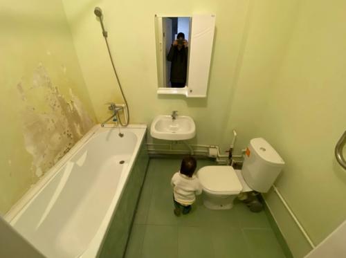 До и после ремонта.