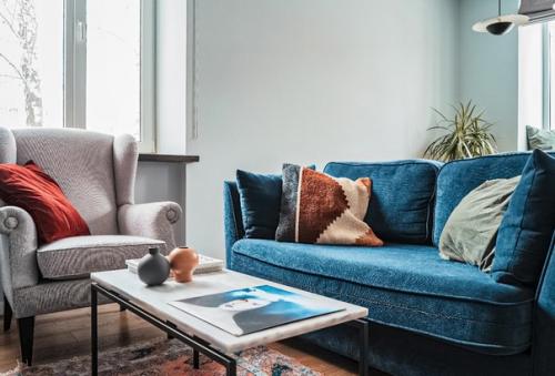 Просторная квартира. В спокойной цветовой гамме. 01