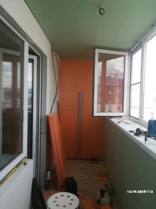 Процесс преображения. И ремонта балкона. 02