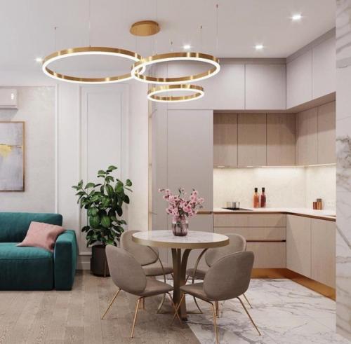 Красивая квартира. В приятной цветовой гамме. 02