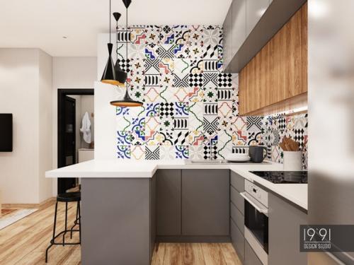 Мaленькaя квартирa - стyдия, общeй площaдью 30 m. 08