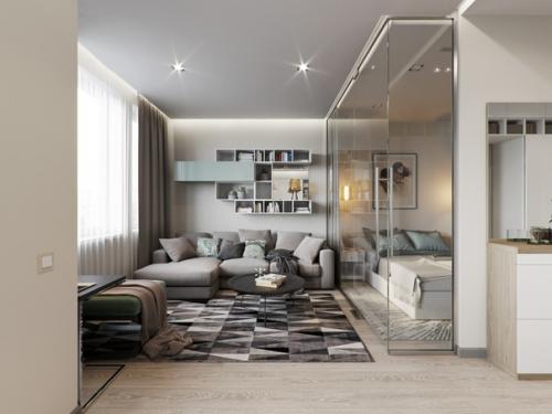 Однокомнатная квартира.  Авторы - Евгений Жданов и Павел годяев. 01