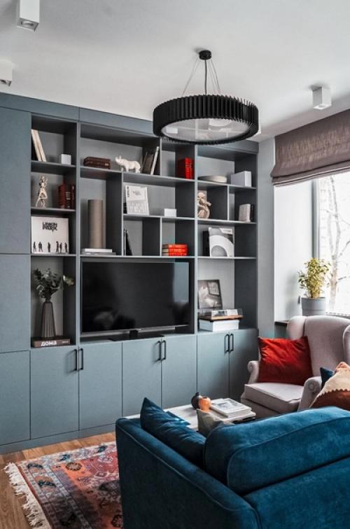 Просторная квартира. В спокойной цветовой гамме. 02