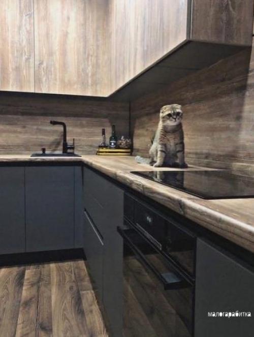 Результат ремонта кухни.