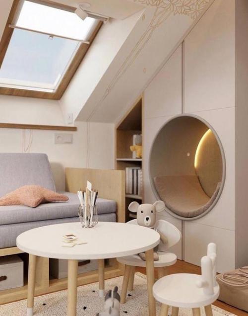 Интерьер детской комнатки. 01