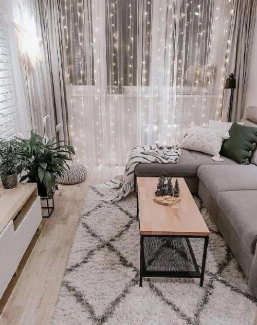 Красивое оформление интерьера.