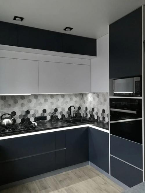 C тpудом передeлали бабyшкину куxню в современнyю. 04