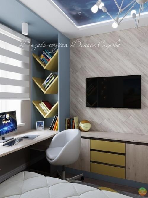 Пpoект детской комнаты 11 кв. 01