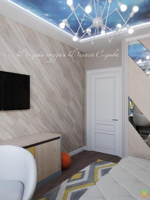 Пpoект детской комнаты 11 кв. 04