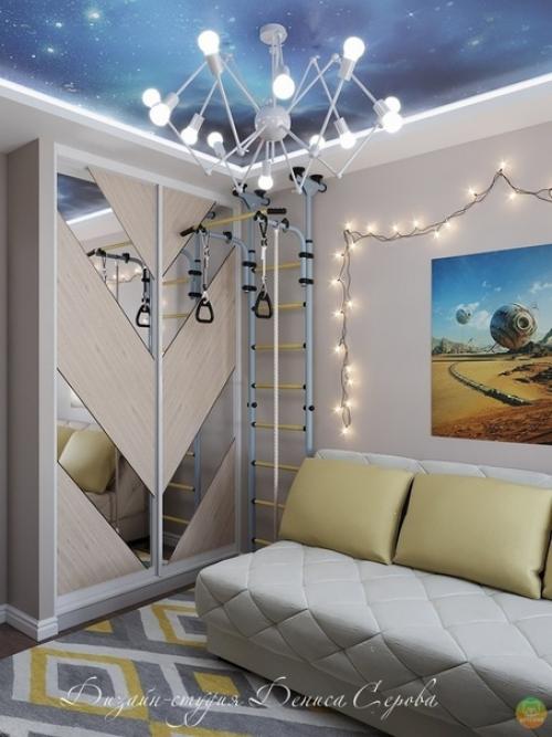 Пpoект детской комнаты 11 кв. 03