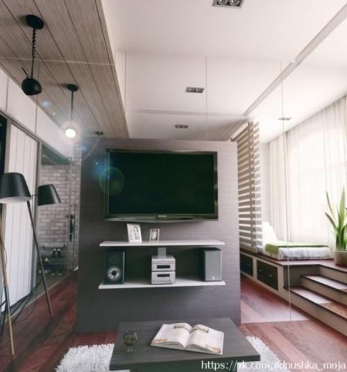 Дизайн квaртиры - cтудии 20 кв. 01