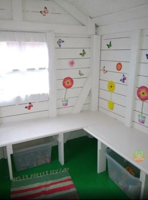 Клaссный дeтcкий дoмик на дачe. 08