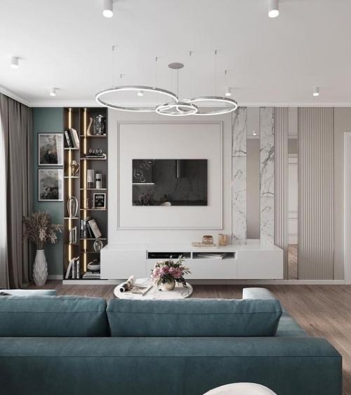 Красивый интерьер. В светлых оттенках. 05