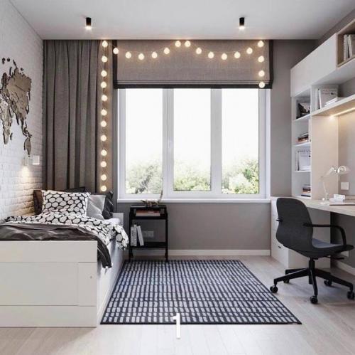 Идеи оформления комнаты для подростка.