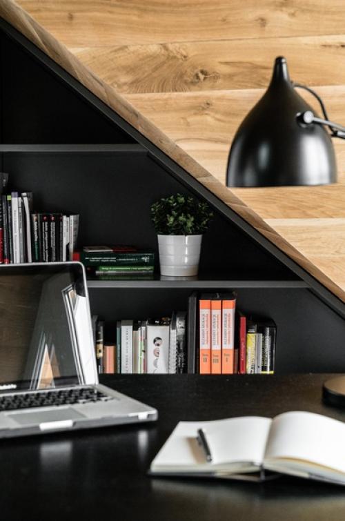 Квартира в мансарде. Стильная. 08