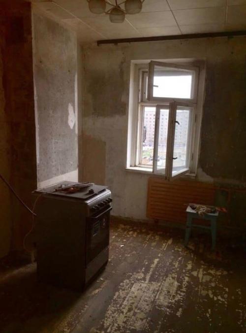 Полное преображение кухни. 01