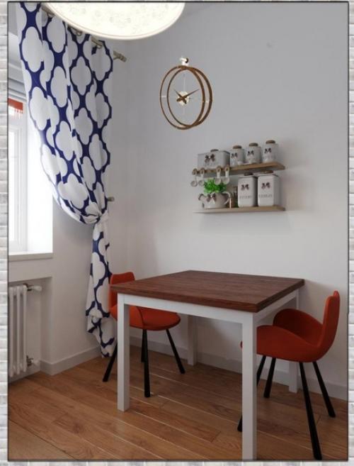 Небольшая кухня. В современном стиле. 02