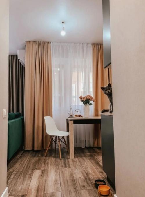 Сделали перепланировку. И ремонт в современном стиле. 07