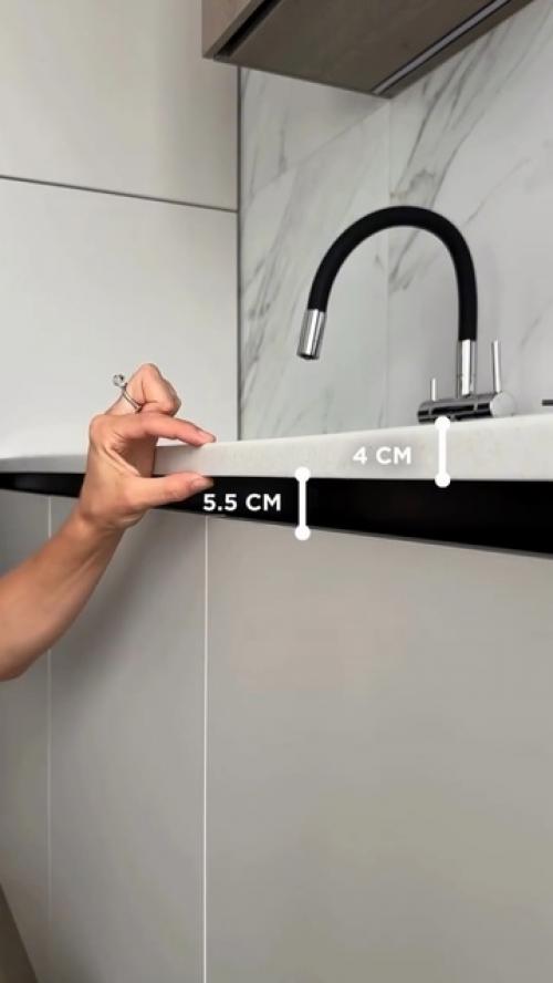 Эргономика кухни. 100 см - высота от пола до начала духового шкафа. 01