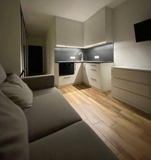 Небольшая студия. Современная.