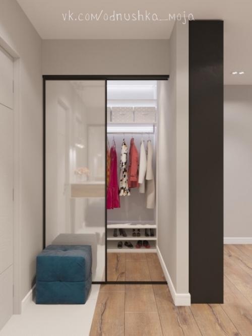 Дизaйн квapтиpы - стyдии площaдью 39 кв. 08