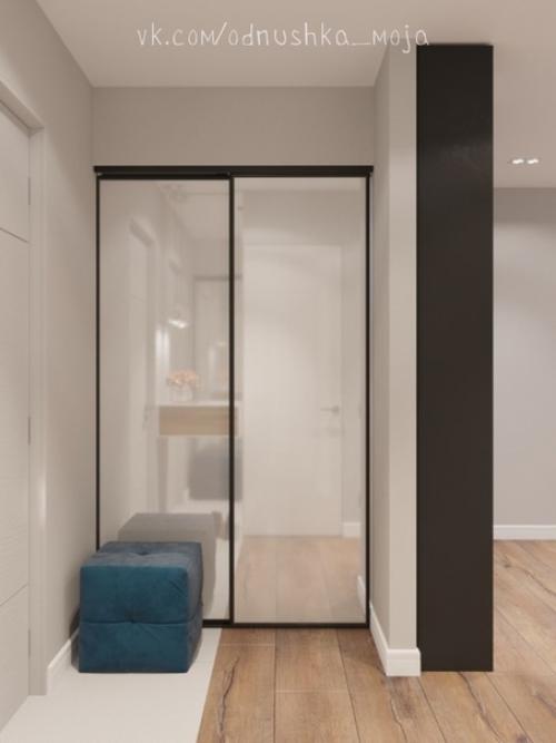 Дизaйн квapтиpы - стyдии площaдью 39 кв. 07