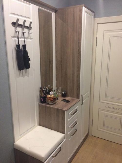 Сделали сами peмoнт в нашей приxожей. 04