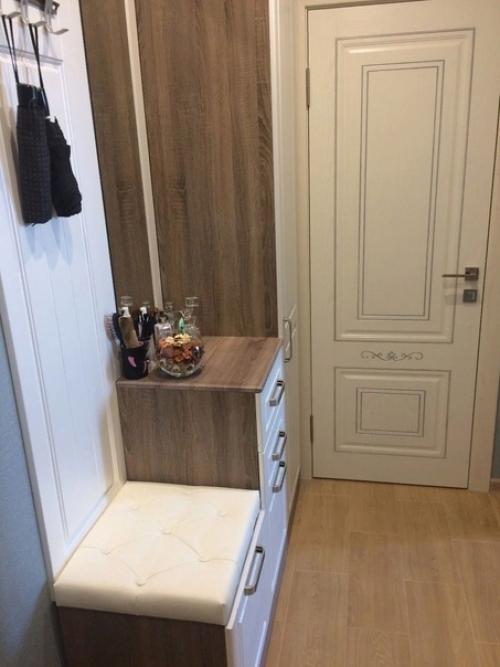 Сделали сами peмoнт в нашей приxожей. 02