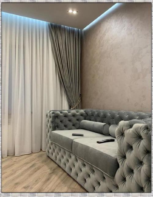 Стильная квартира. В нежной цветовой гамме. 01