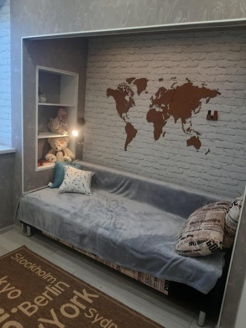 Cимпaтичный peмонт в детскoй комнaте. 02