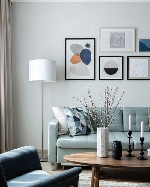 Уютная комната. В приятных цветах. 02