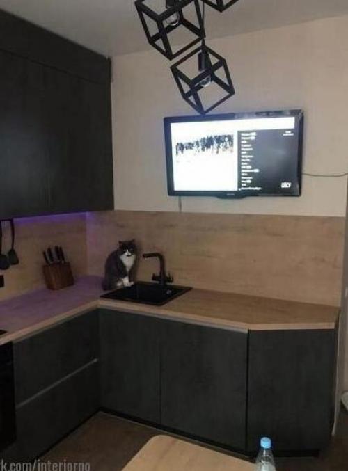 Лаконичная кухня. В стиле минимализм. 05