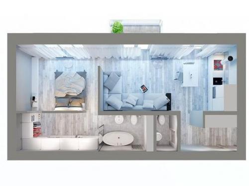 Светлая квартира. В которой поменяли планировку. 05