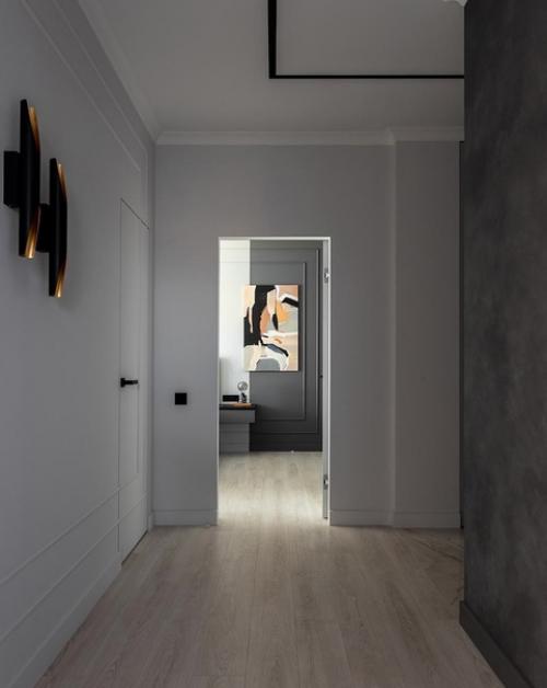 Просторная квартира. В современном стиле. 01