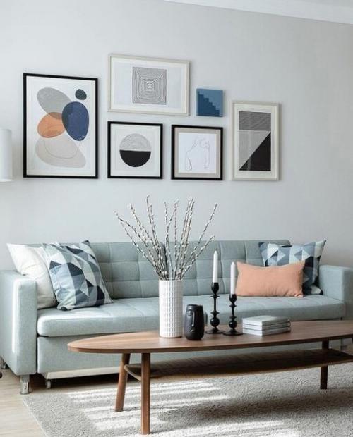 Уютная комната. В приятных цветах. 01