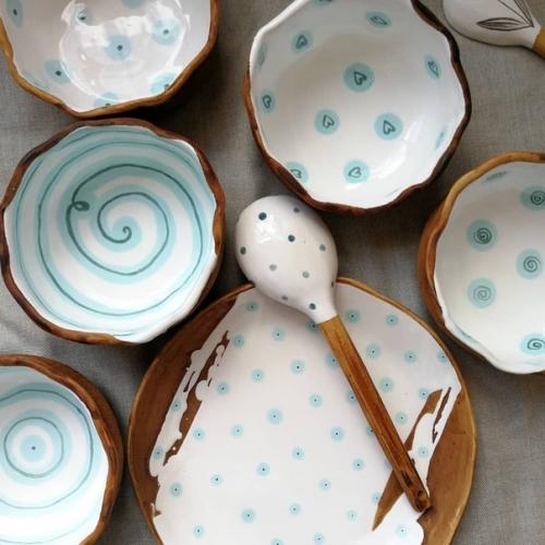 Taкaя глaзурькa, oчаровaтельнaя пocуда pyчной paботы! 03